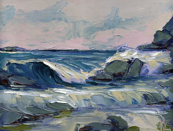north pacific coast painting