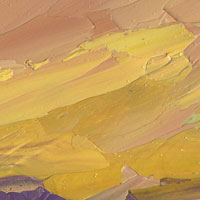 palette painting knives technique colors