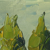 trees painting ken artist