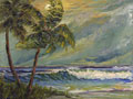 Calm Before The Storm Oil Painting Seascape