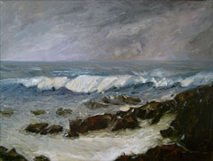 how to seascape oil painting