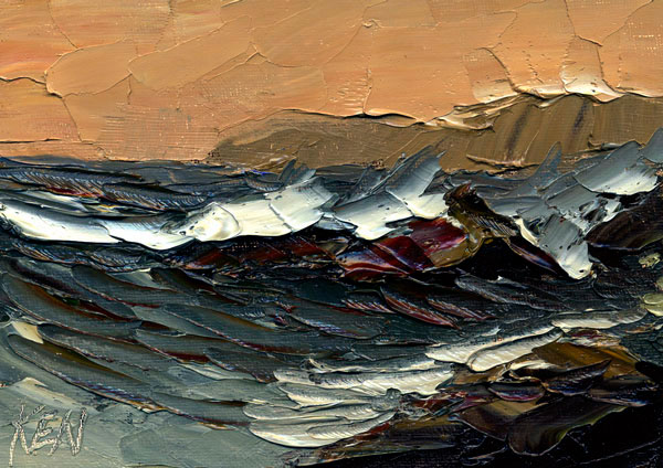 CALIFORNIA COAST Seascape Painting