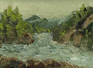 9x12_raginRiver