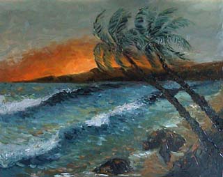 24x30_tropicalSunDown