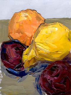 6x8pearplumorange