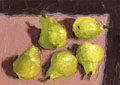 five pears