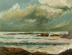 seascape oil painting