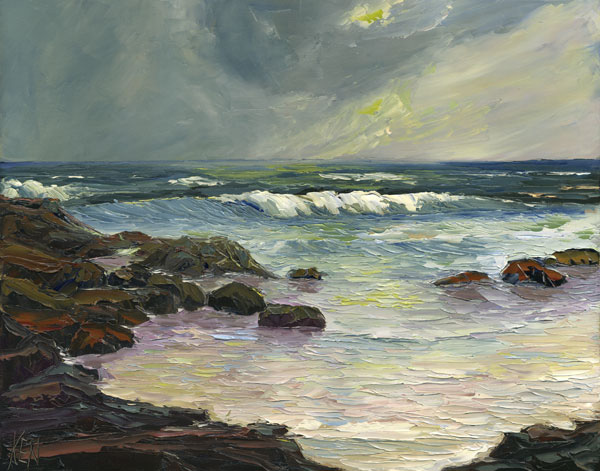 Seascape Oil Painting